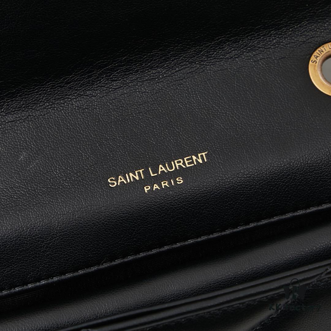 New Small YSL Saint Laurent LouLou Square Bag with Box