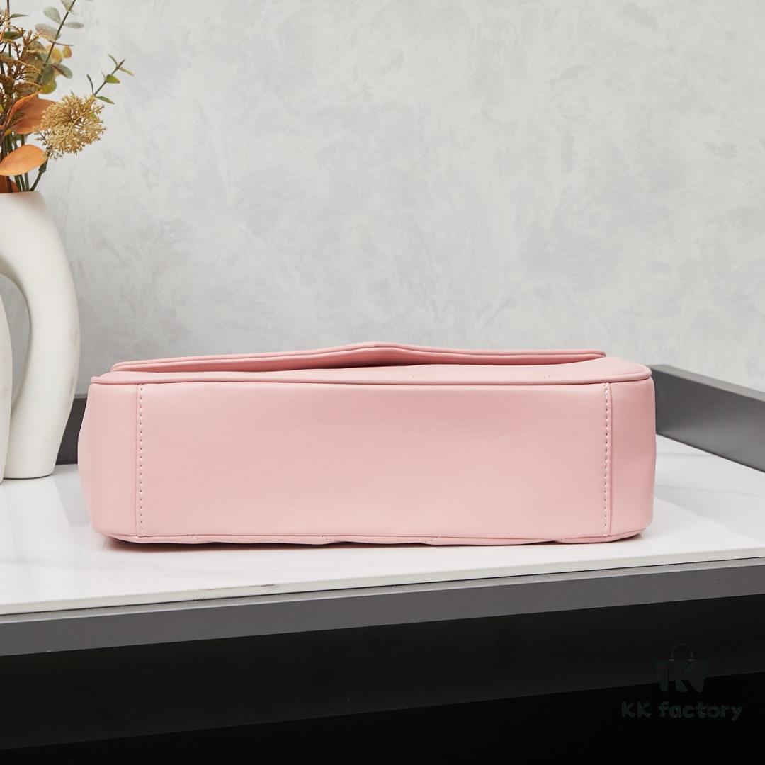 New Large YSL Saint Laurent LouLou Box Bag - Shiny Coated Lambskin with Box and Cardholder