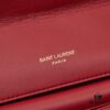New Large YSL Saint Laurent LouLou 'Square Fat' Bag with Box
