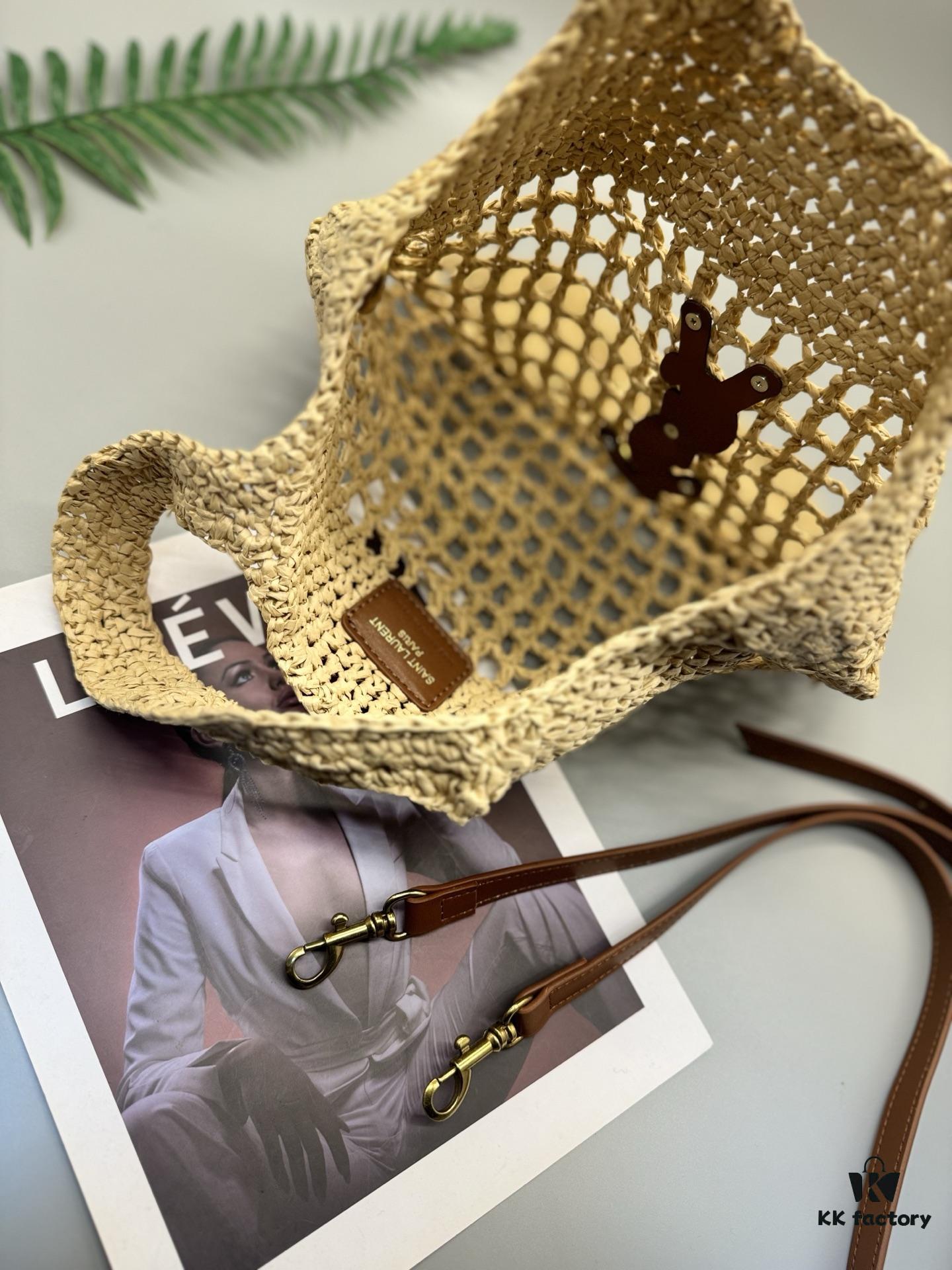 YSL New Arrival Juice Series Small Size New Style Woven Bag with Authentic Logo and Adjustable Hardware Buckle Strap