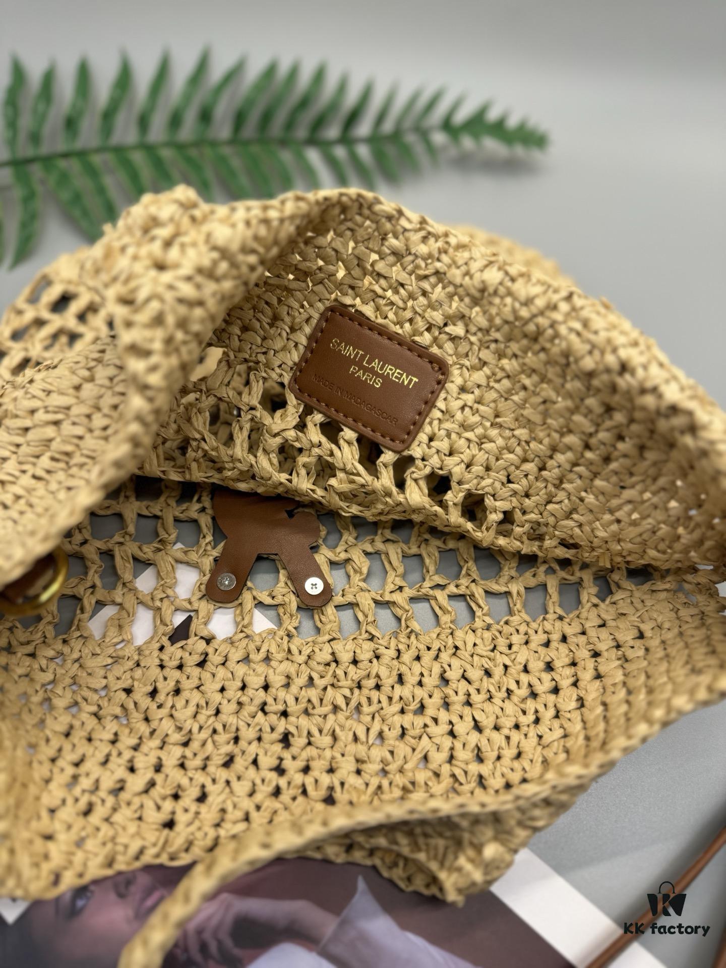 YSL New Arrival Juice Series Small Size New Style Woven Bag with Authentic Logo and Adjustable Hardware Buckle Strap