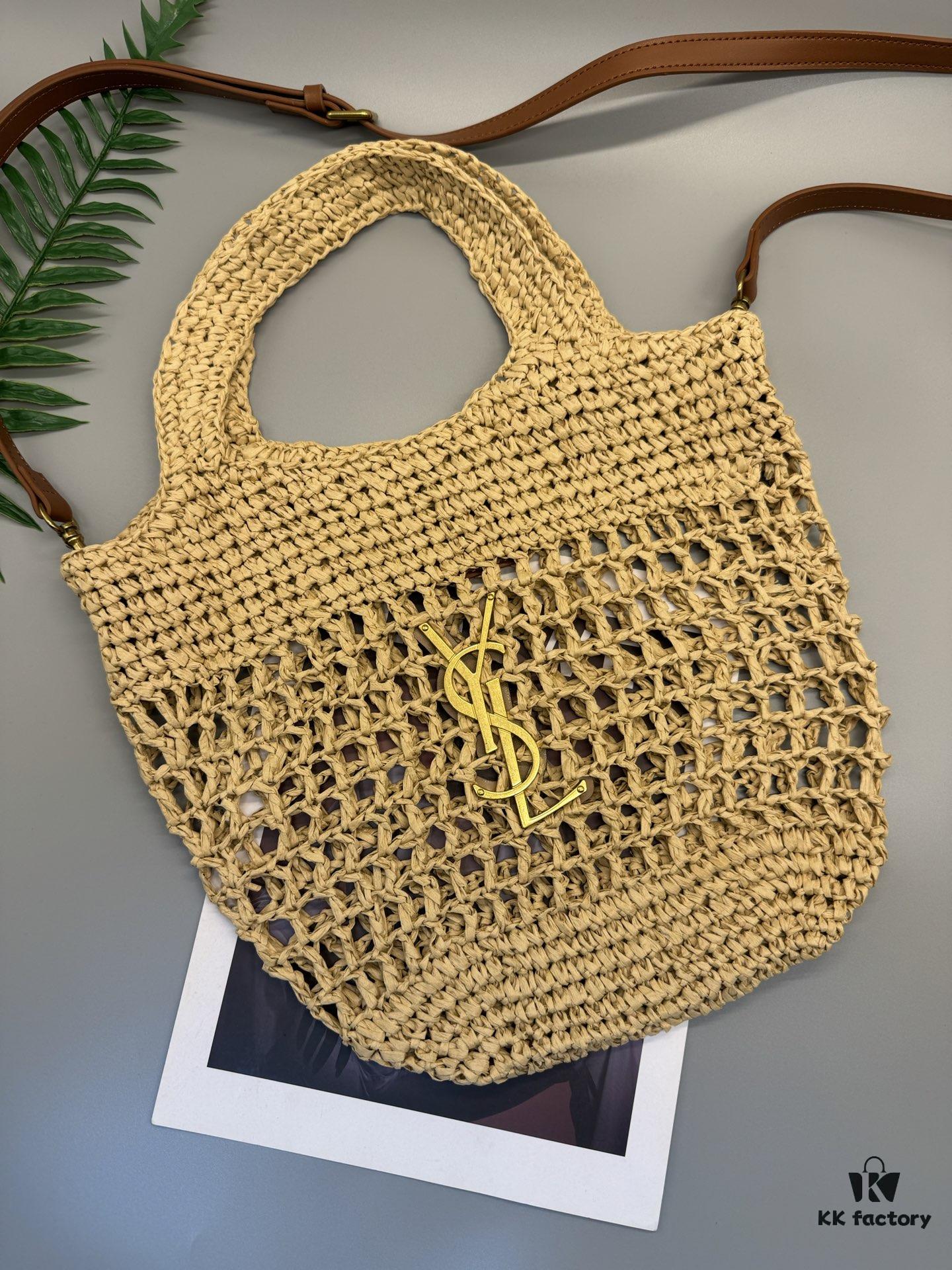 YSL New Arrival Juice Series Small Size New Style Woven Bag with Authentic Logo and Adjustable Hardware Buckle Strap