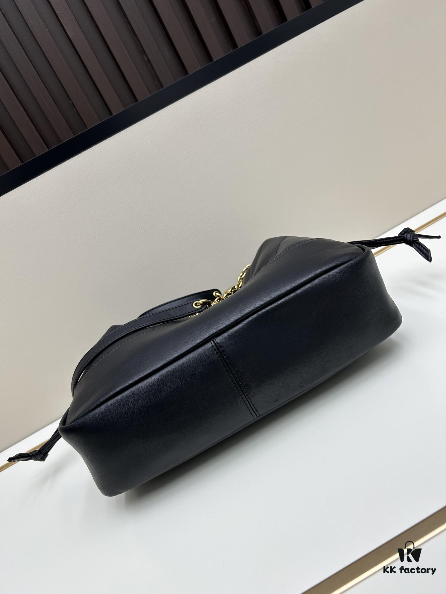 YSL New Small Jamie 4.3 Large Pochon Lambskin Shoulder Bag