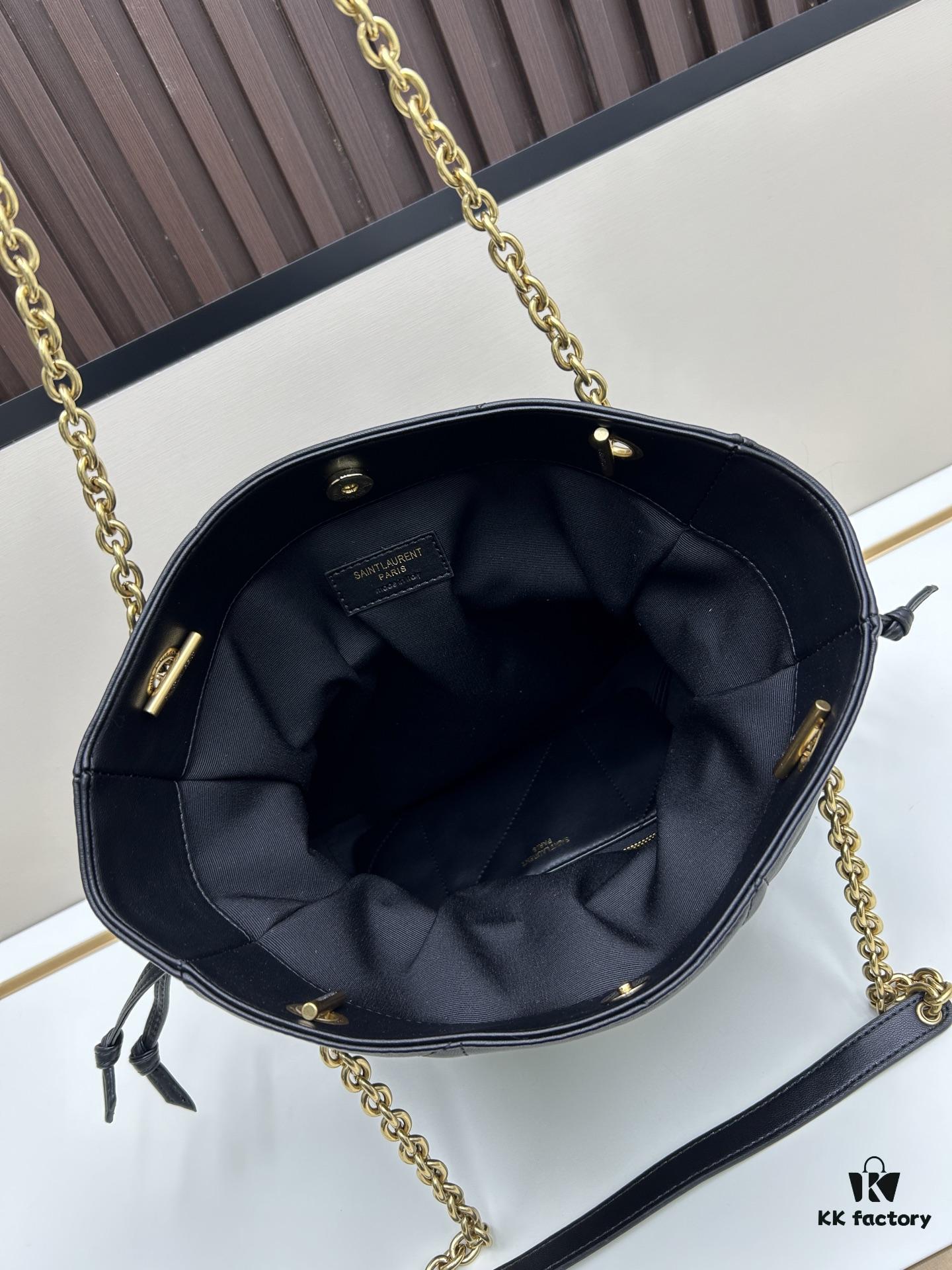 YSL New Small Jamie 4.3 Large Pochon Lambskin Shoulder Bag