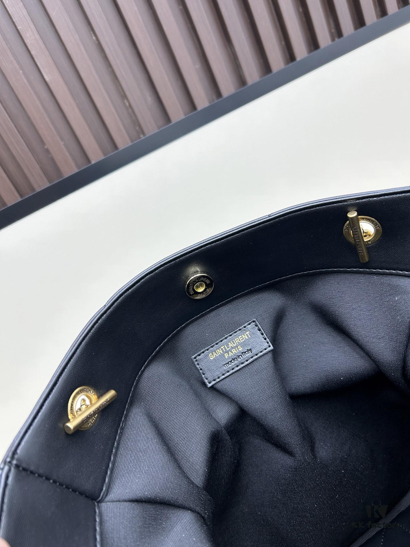 YSL New Small Jamie 4.3 Large Pochon Lambskin Shoulder Bag