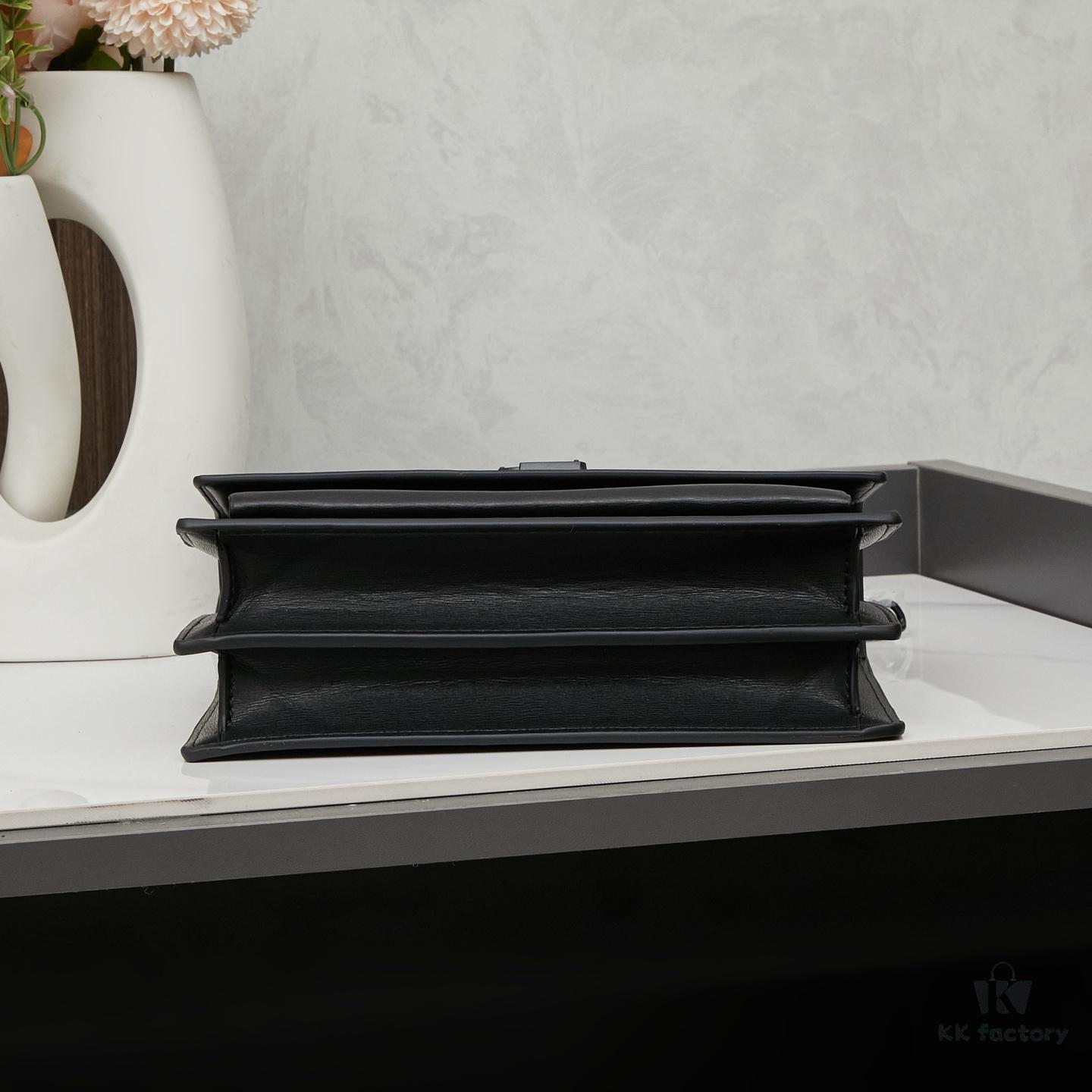 New Arrival with Box YSL Sunset Chain Bag - Smooth Fine Grain Calfskin