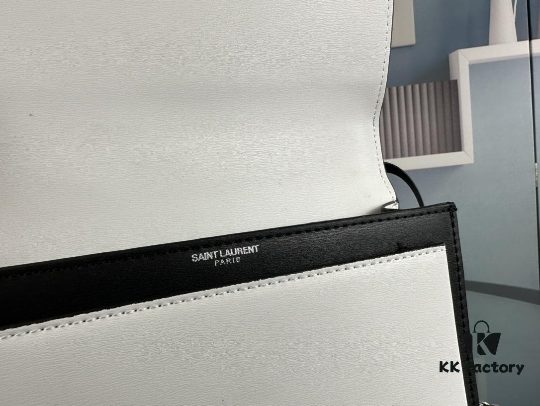 New Arrival with Box 💰 YSL Sunset Chain Bag, Smooth Fine Grain Calfskin