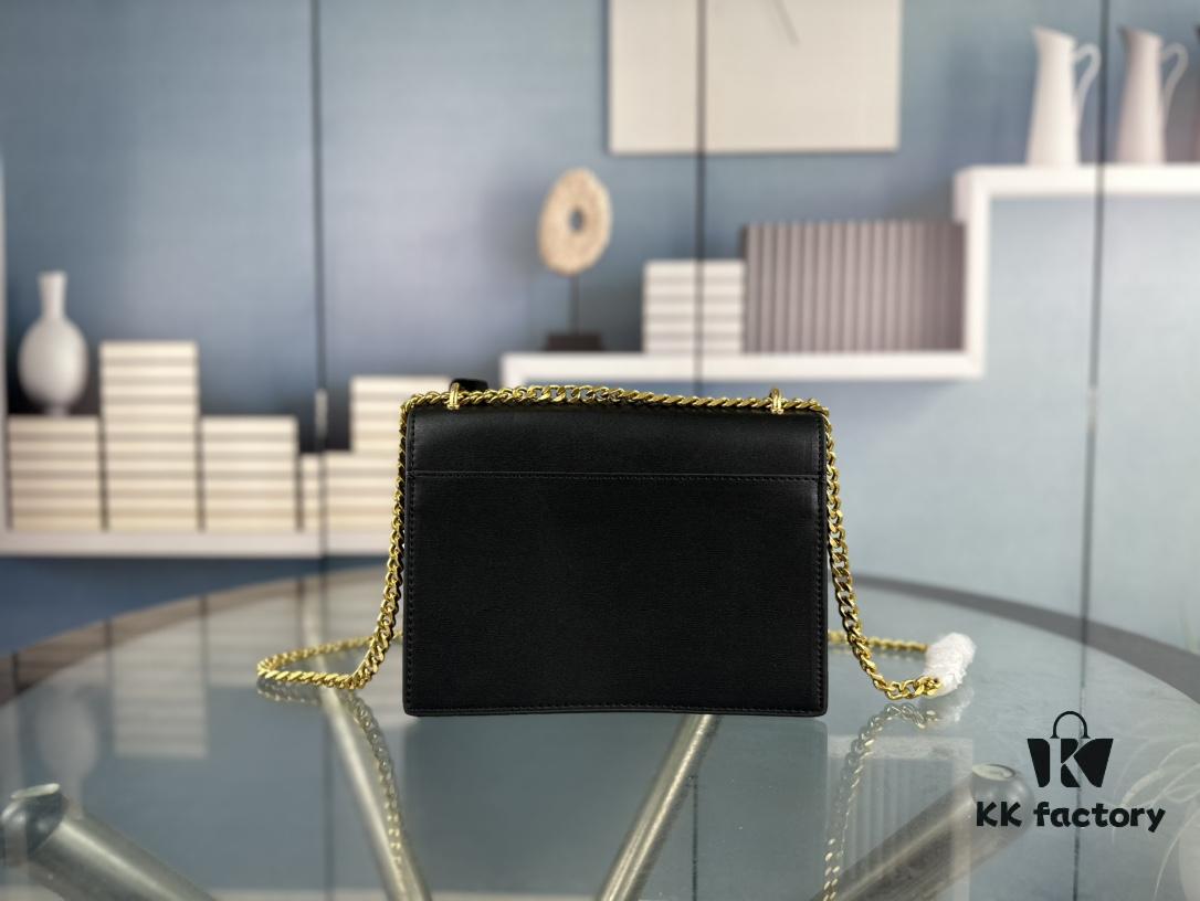 New Arrival with Box 💰 YSL Sunset Chain Bag, Smooth Fine Grain Calfskin