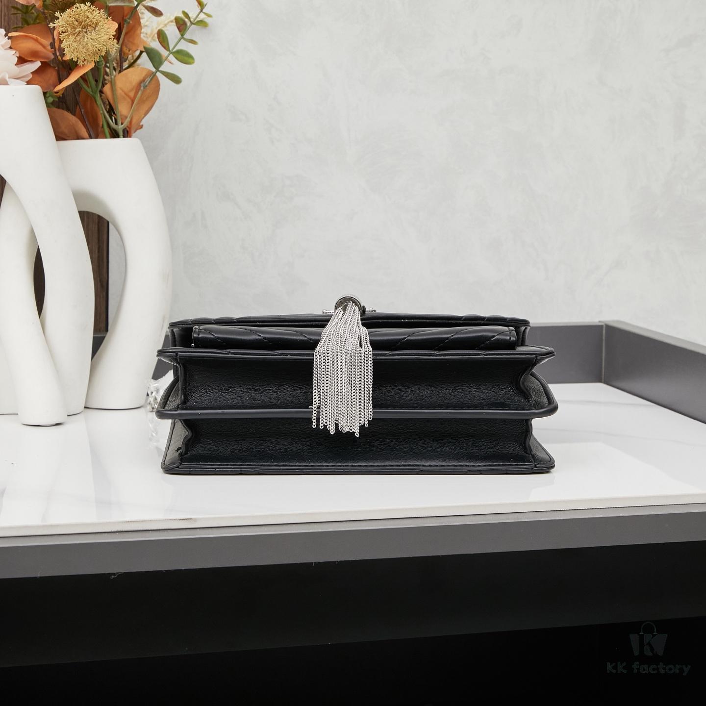 New Arrival with Box 💰 YSL LE MAILLON Quilted Lambskin Chain Bag