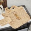 New Arrival Small YSL Icare Raffia Bag with Mini Pouch