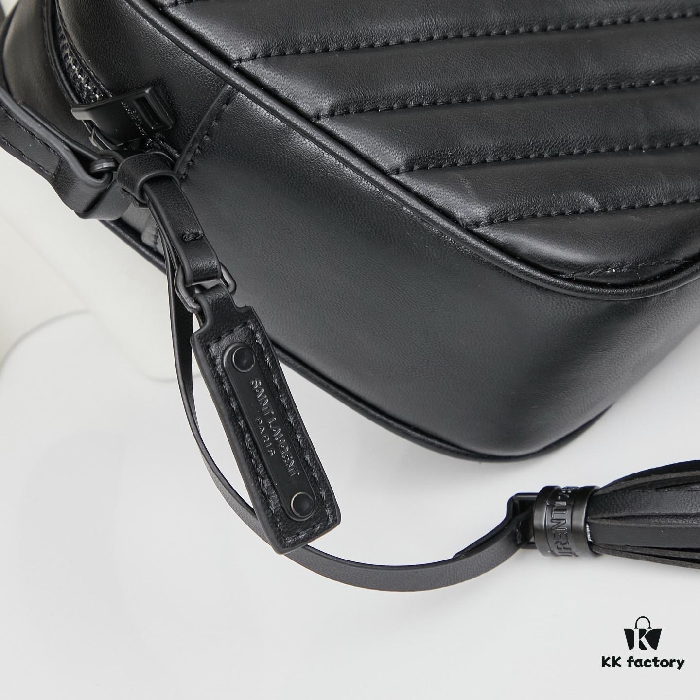 Upgraded Version 💰 Box Included Bestseller Outbound 🔝🔝🗣🗣‼️ LOU Quilted Genuine Leather Camera Bag MONOGRAM SAINT LAURENT Shoulder Bag