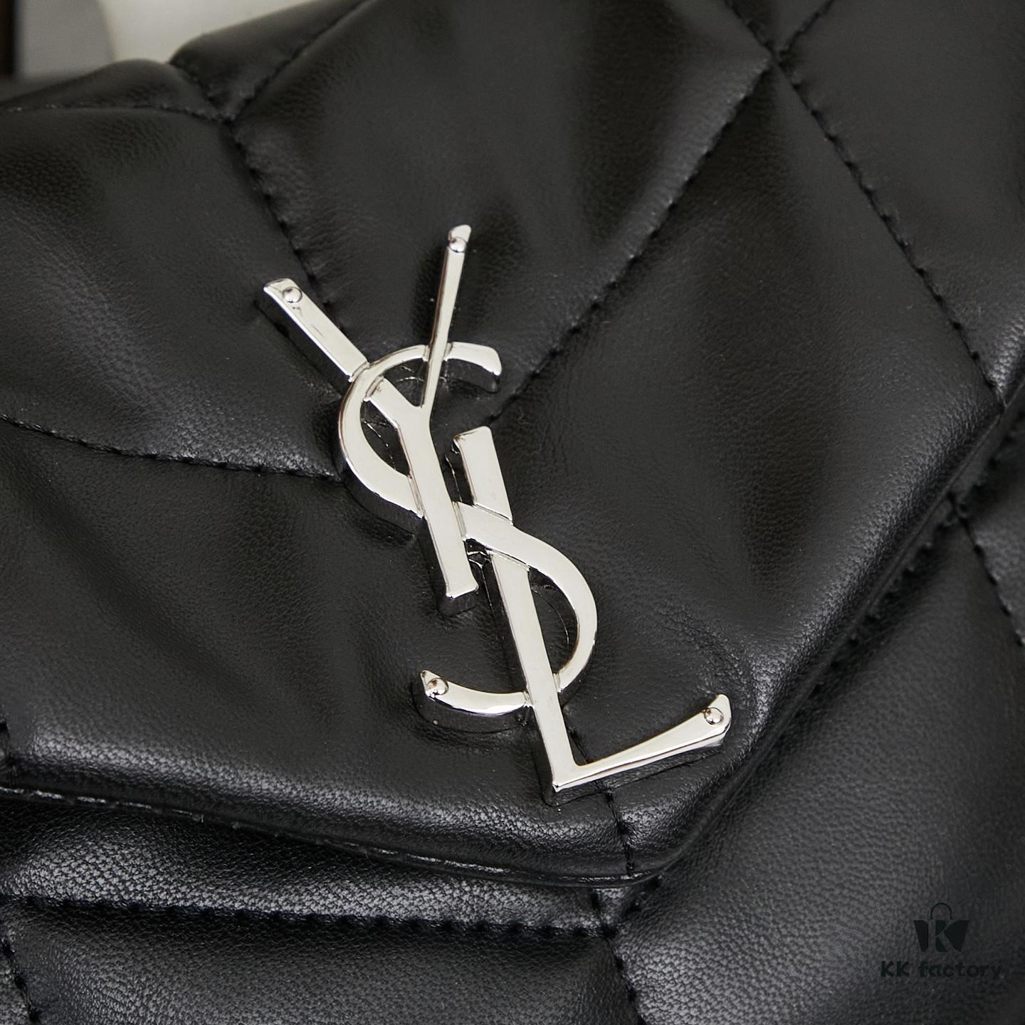 Upgraded Version with Box, Small Size YSL Loulou Puffer Pillow Cloud Bag Recommendation!