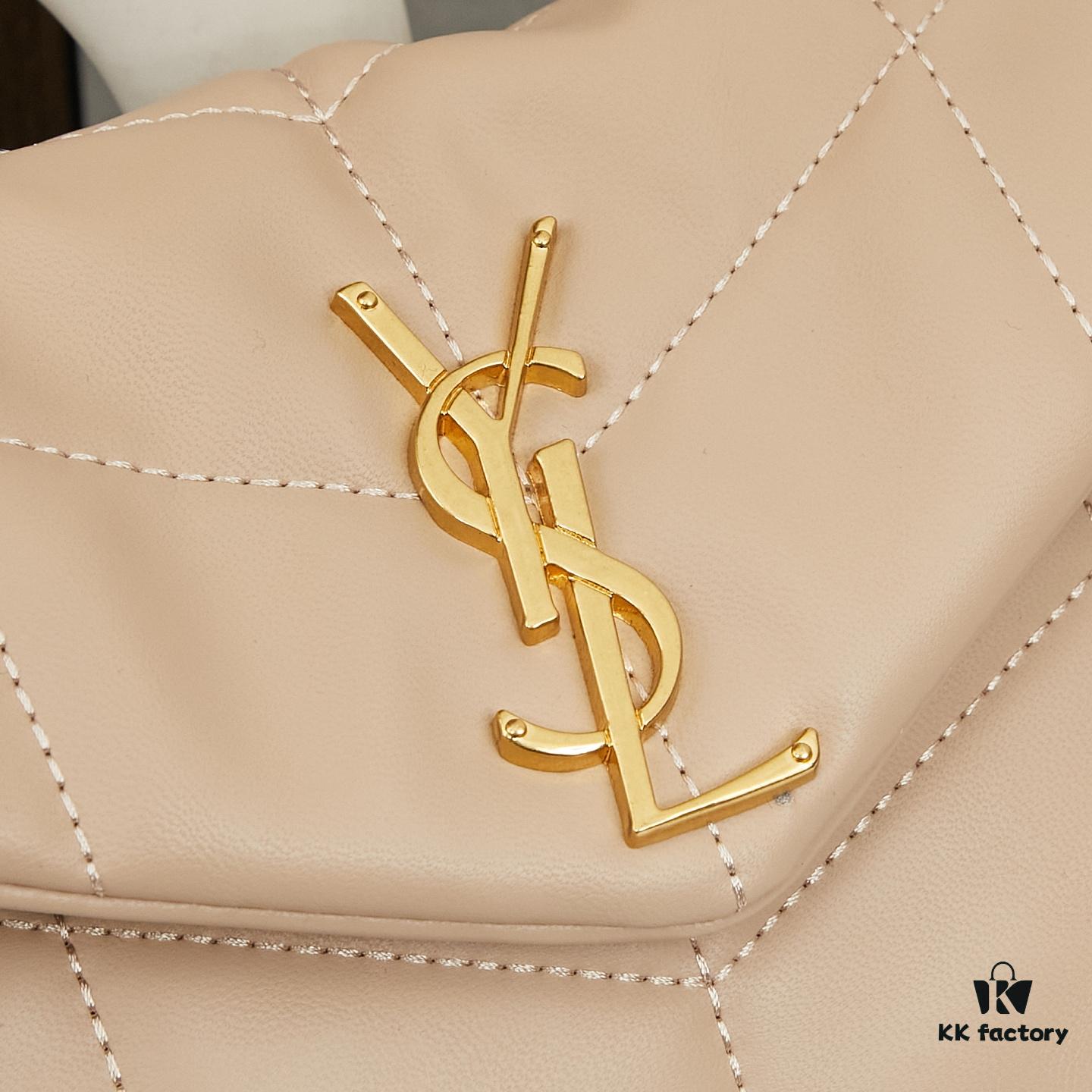 Upgraded Version with Box, Small Size YSL Loulou Puffer Pillow Cloud Bag Recommendation!