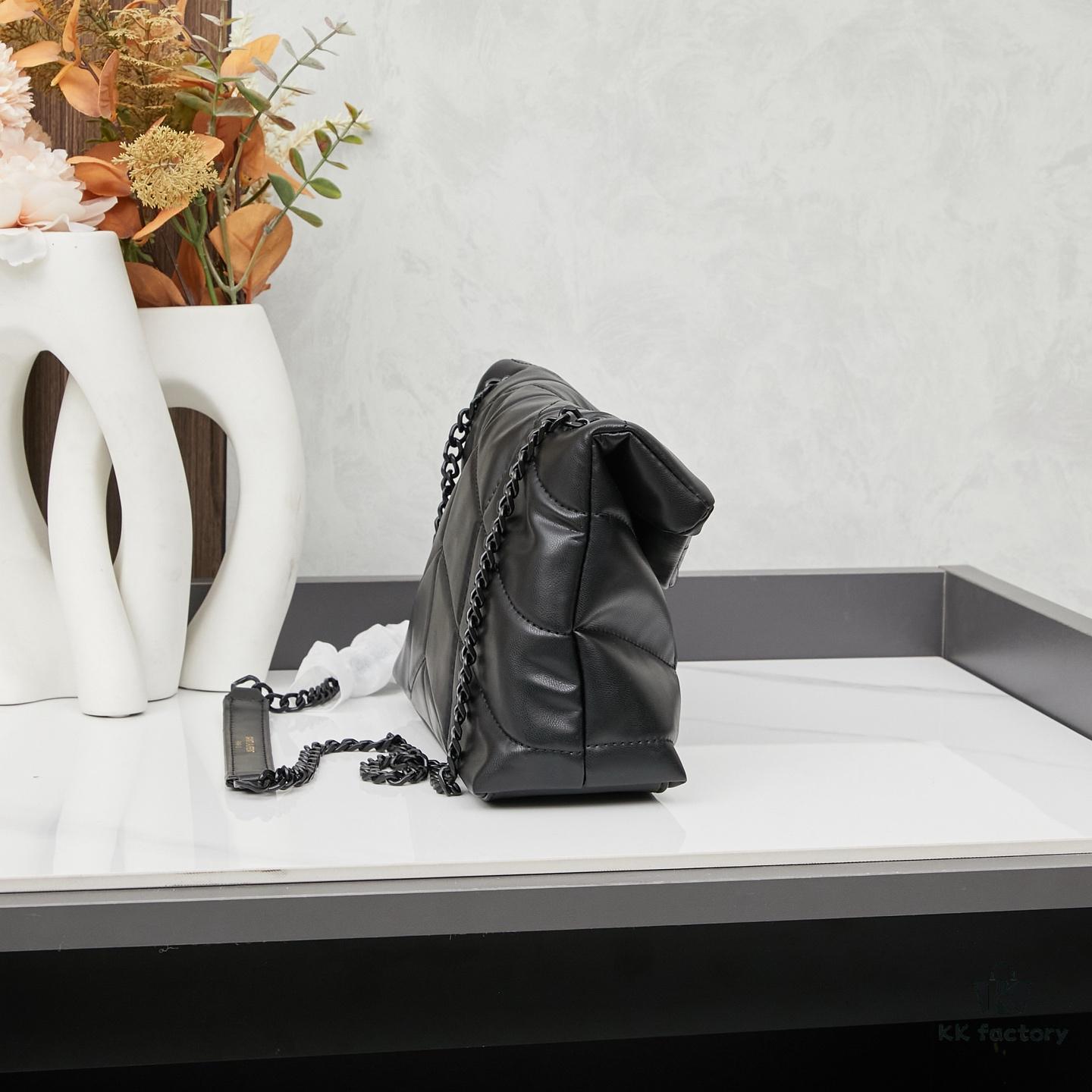 Upgraded Version with Box, Small Size YSL Loulou Puffer Pillow Cloud Bag Recommendation!