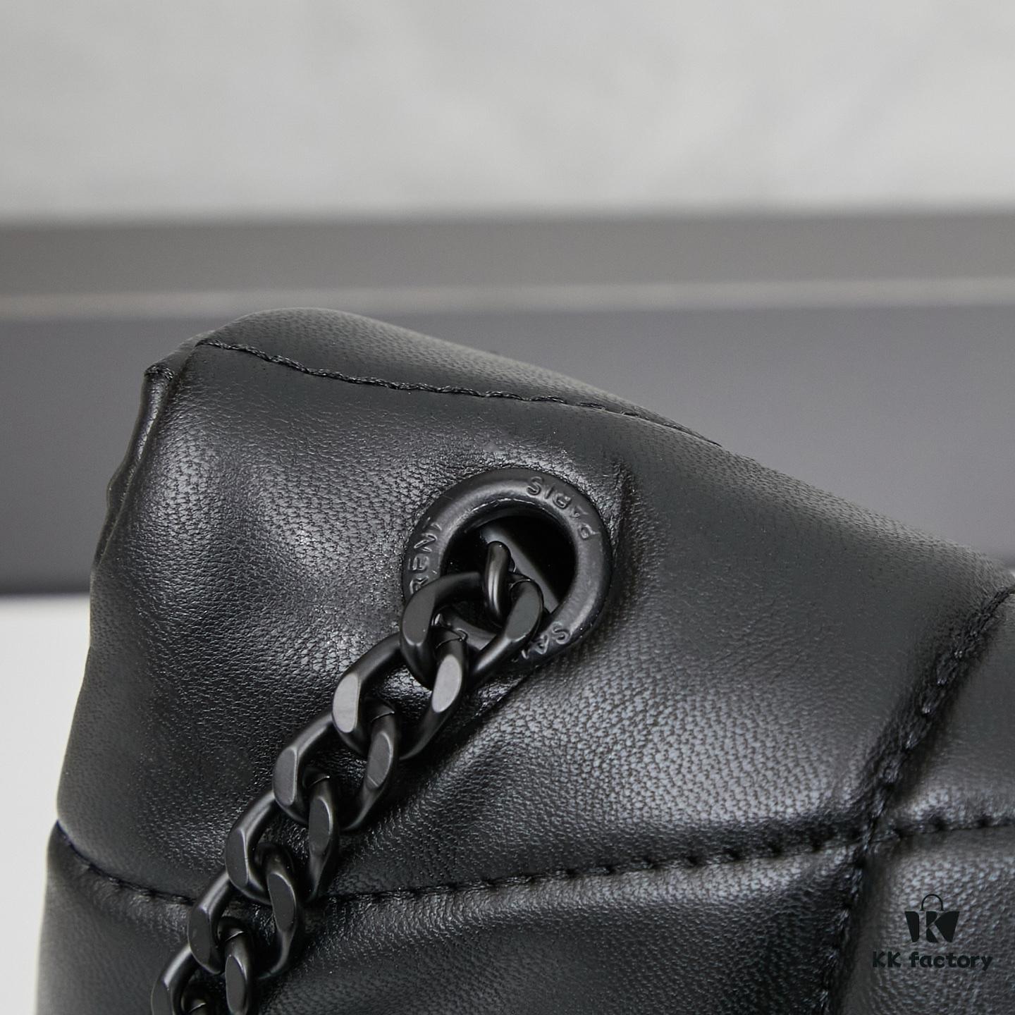 Upgraded Version with Box, Small Size YSL Loulou Puffer Pillow Cloud Bag Recommendation!