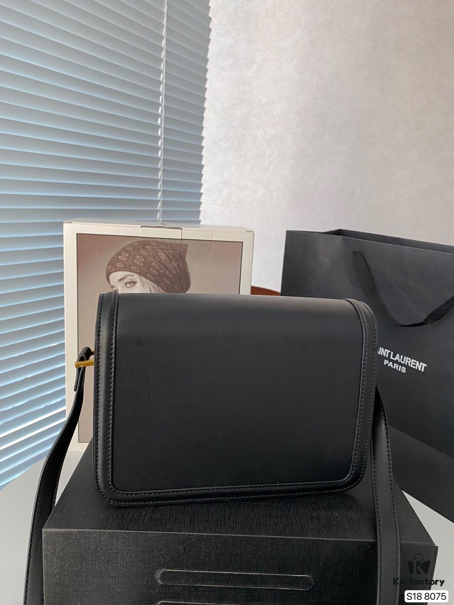 Upgraded Version YSL New Arrival Tofu Bag with Airplane Box Foldable Case