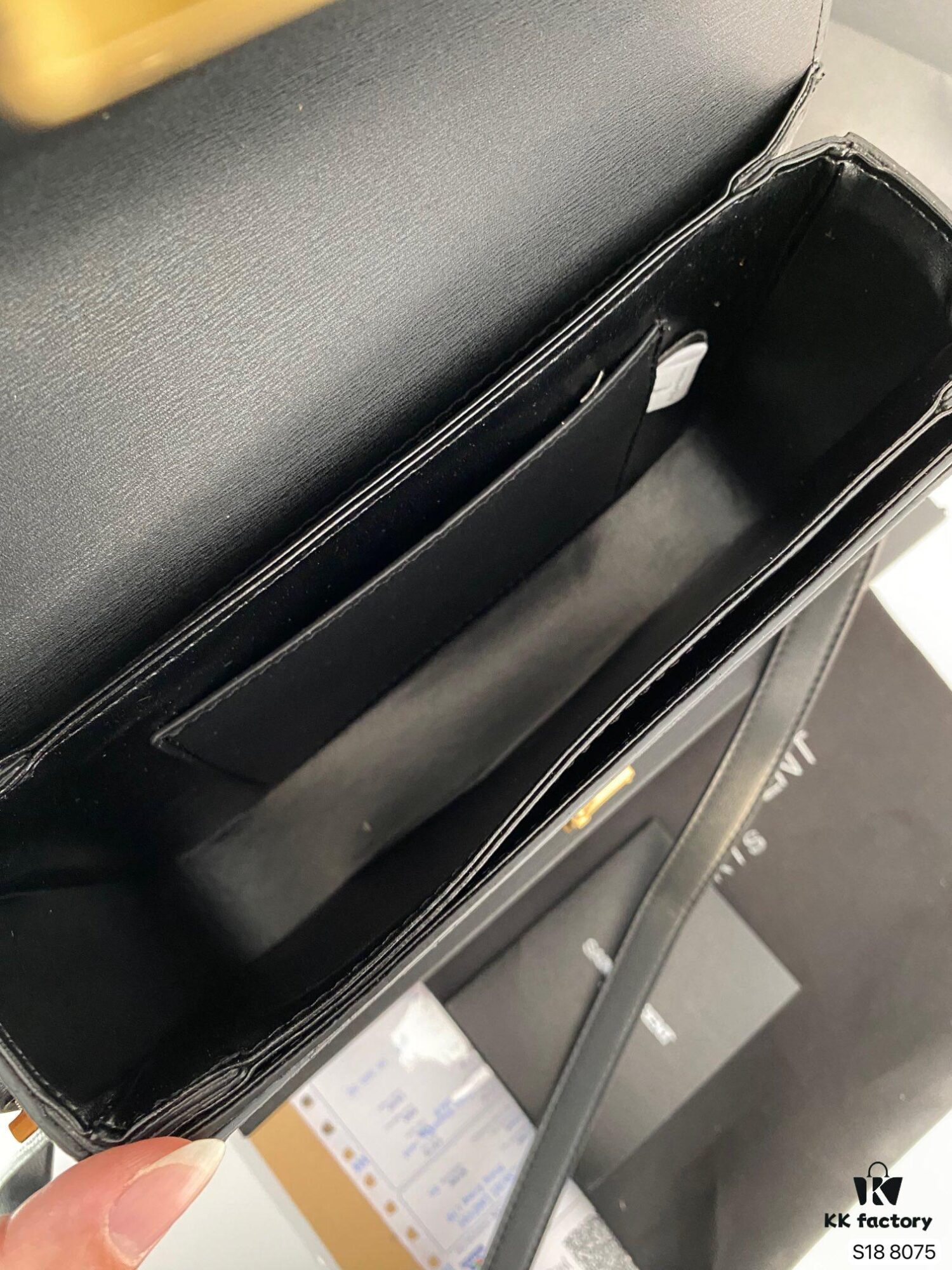 Upgraded Version YSL New Arrival Tofu Bag with Airplane Box Foldable Case