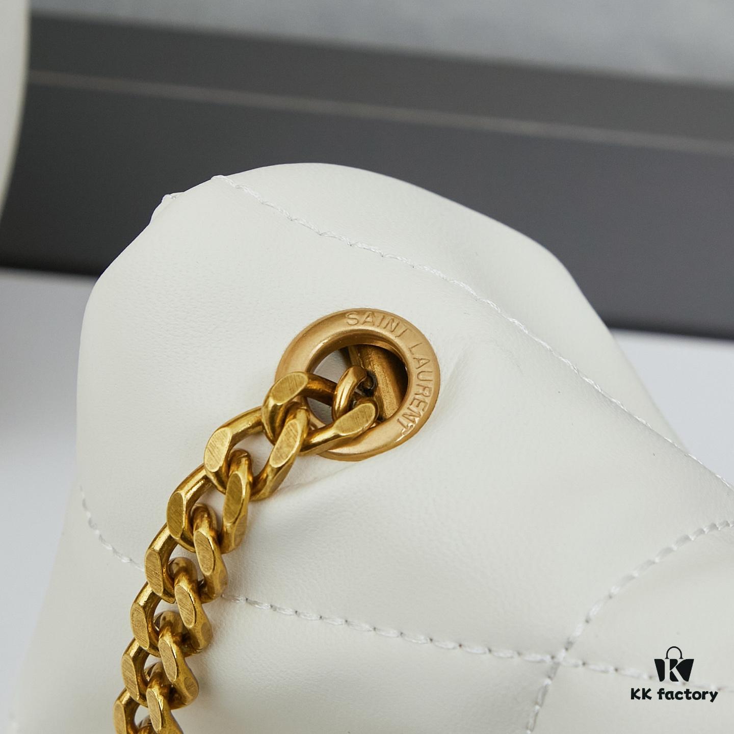 Upgraded Version with Box, Small Size YSL Loulou Puffer Pillow Cloud Bag Recommendation!