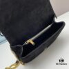 YSL Monogram College Saffiano Leather Fringe Messenger Bag