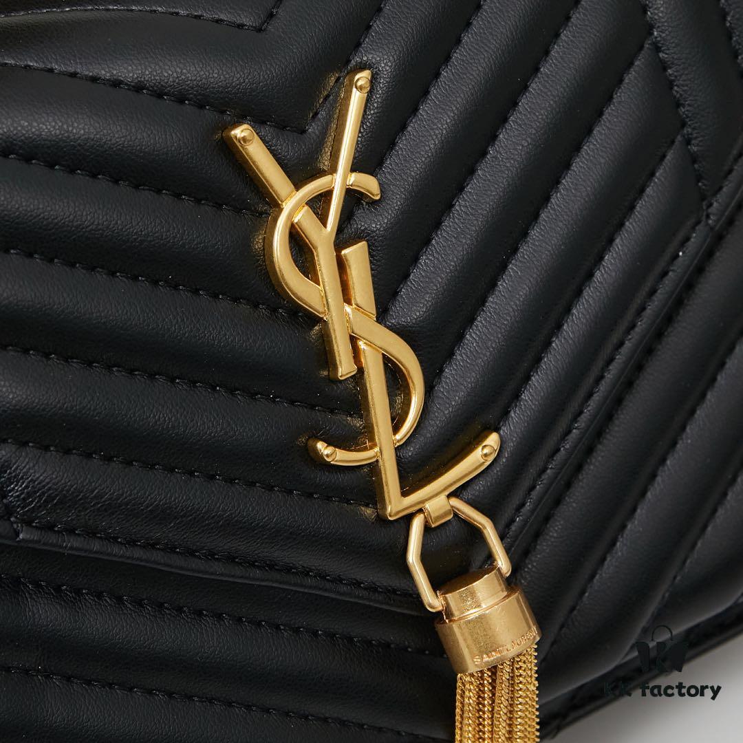 New Arrival with Box 💰 YSL LE MAILLON Quilted Lambskin Chain Bag