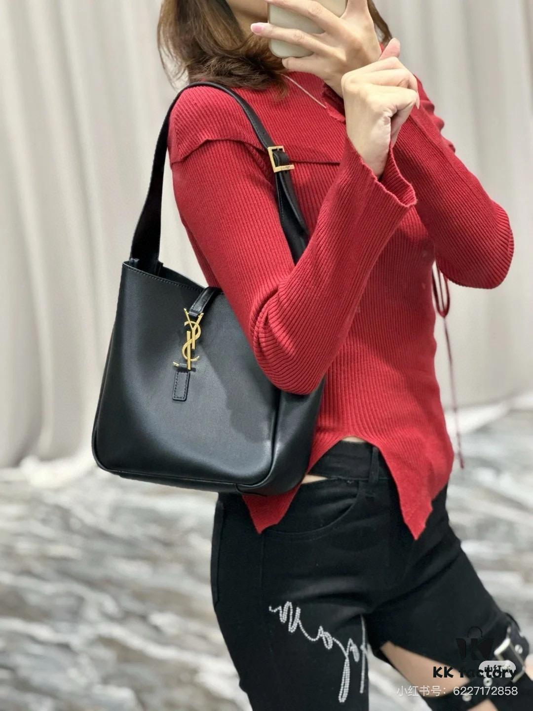 Large New YSL Underarm Bag, Soft and Stylish