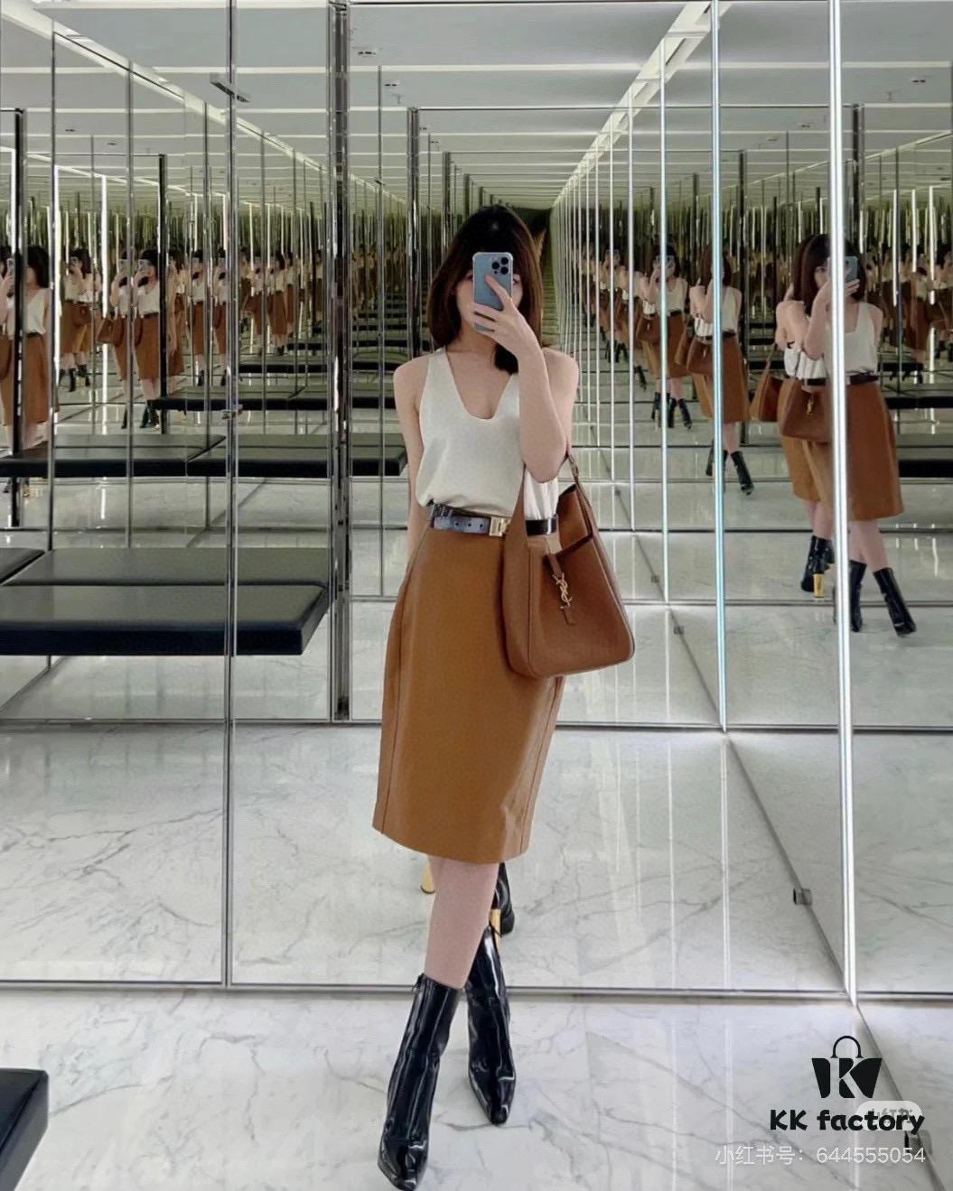 Large New YSL Underarm Bag, Soft and Stylish