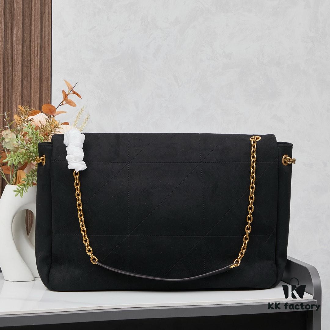 New Arrival with Box 💰 YSL Vintage Classic JAMIE Large Suede Handbag