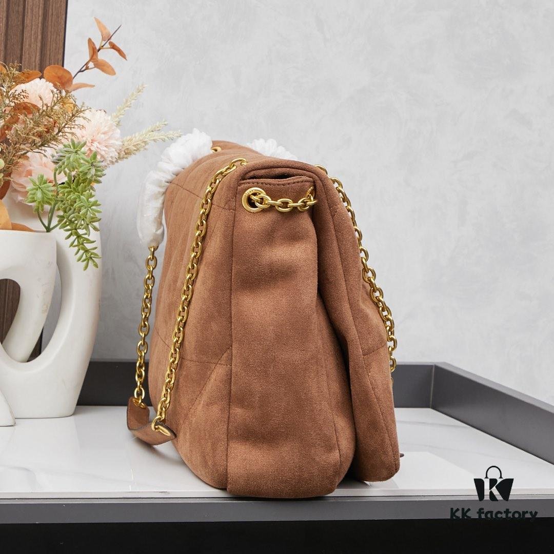 New Arrival with Box 💰 YSL Vintage Classic JAMIE Large Suede Handbag