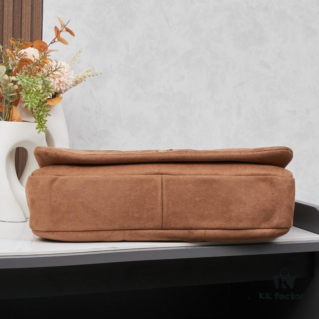 New Arrival with Box 💰 YSL Vintage Classic JAMIE Large Suede Handbag