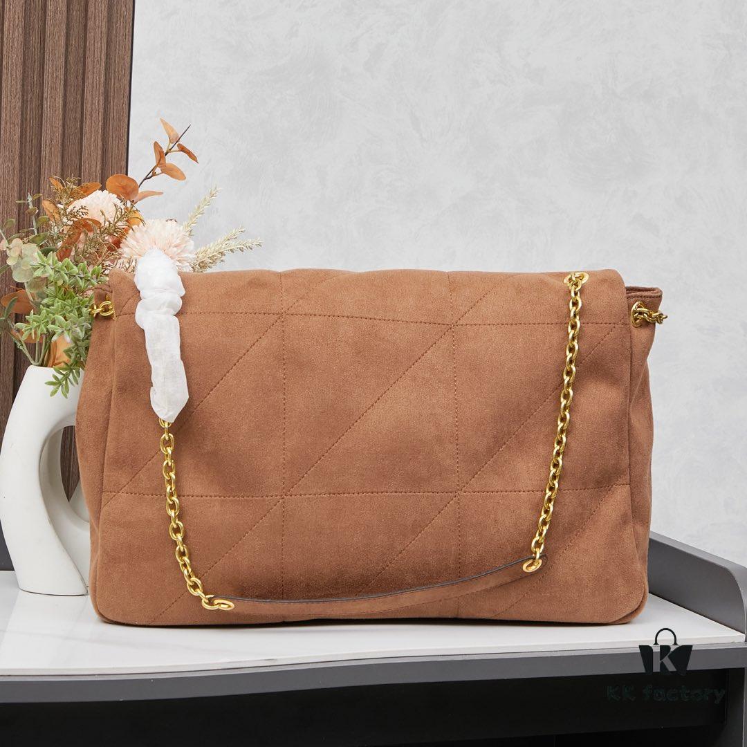 New Arrival with Box 💰 YSL Vintage Classic JAMIE Large Suede Handbag