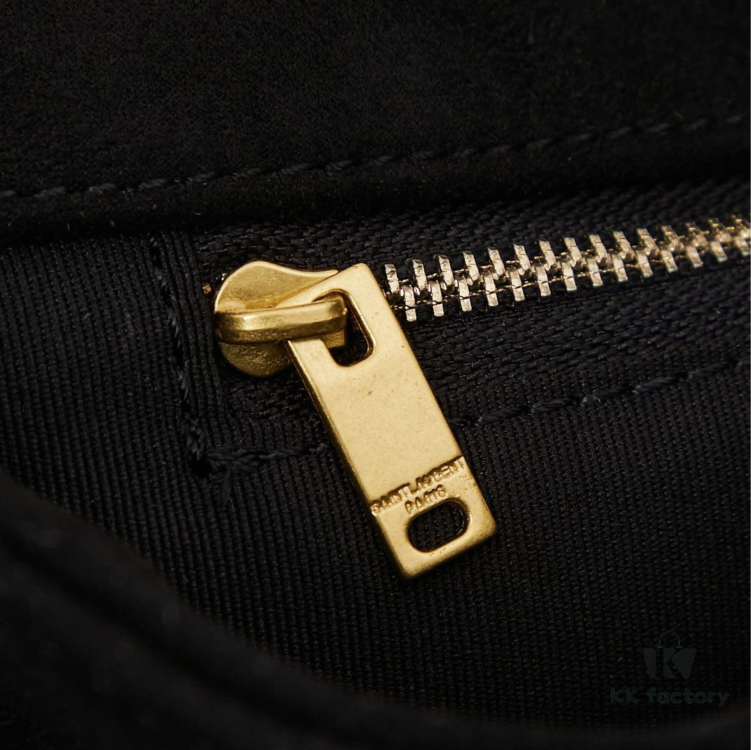 New Arrival with Box 💰 YSL Vintage Classic JAMIE Large Suede Handbag