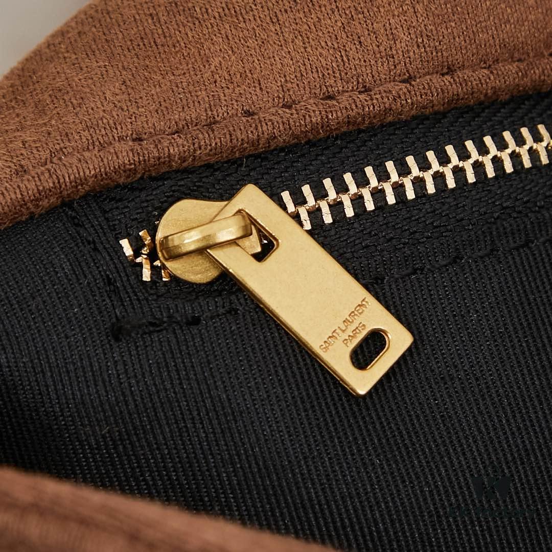 New Arrival with Box 💰 YSL Vintage Classic JAMIE Large Suede Handbag