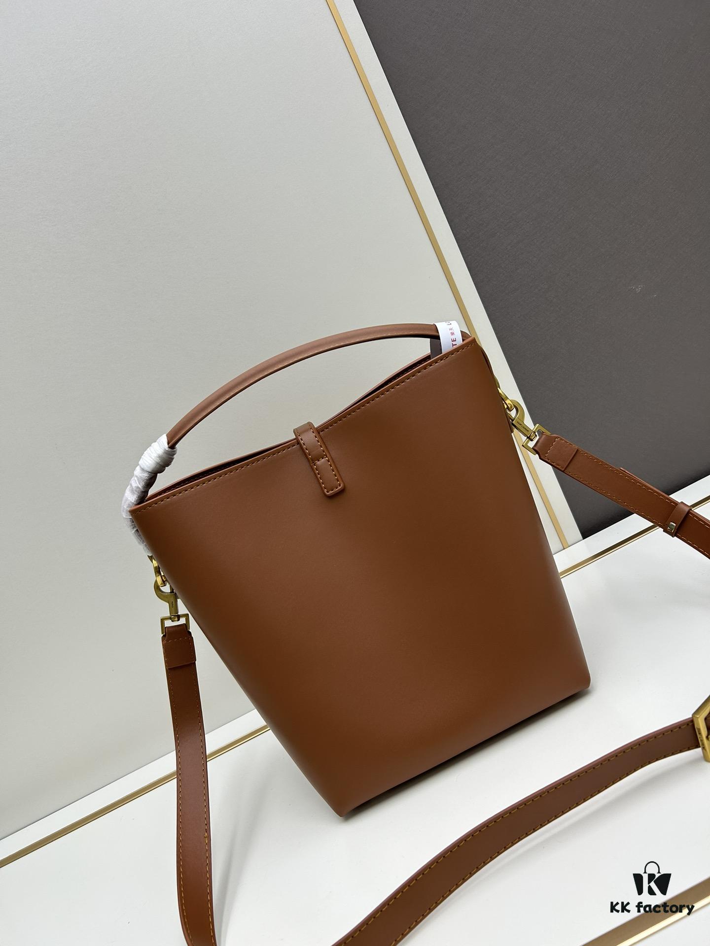 New Arrival Large YSL Bucket Bag with Box 💰 Must-Have Item! Authentic YSL LE37 Bucket Bag, Celebrity Style, Limited Quantity!