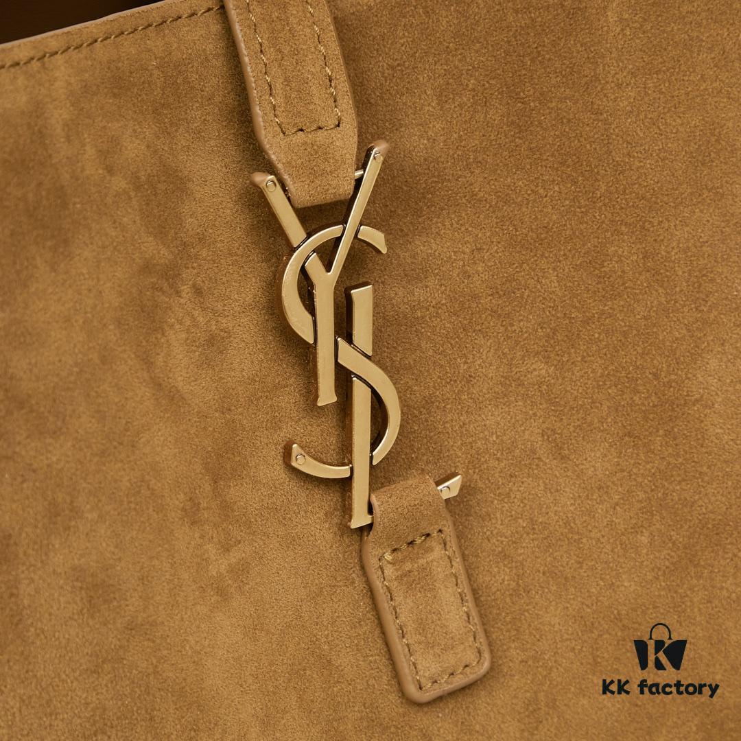 New Arrival with Box 💰 Autumn-Winter 2024 Le Bea. Suede Gold Leaf Color ||| BEA Tote Bag