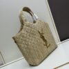 New YSL Oversized Logo Quilted Tote Bag