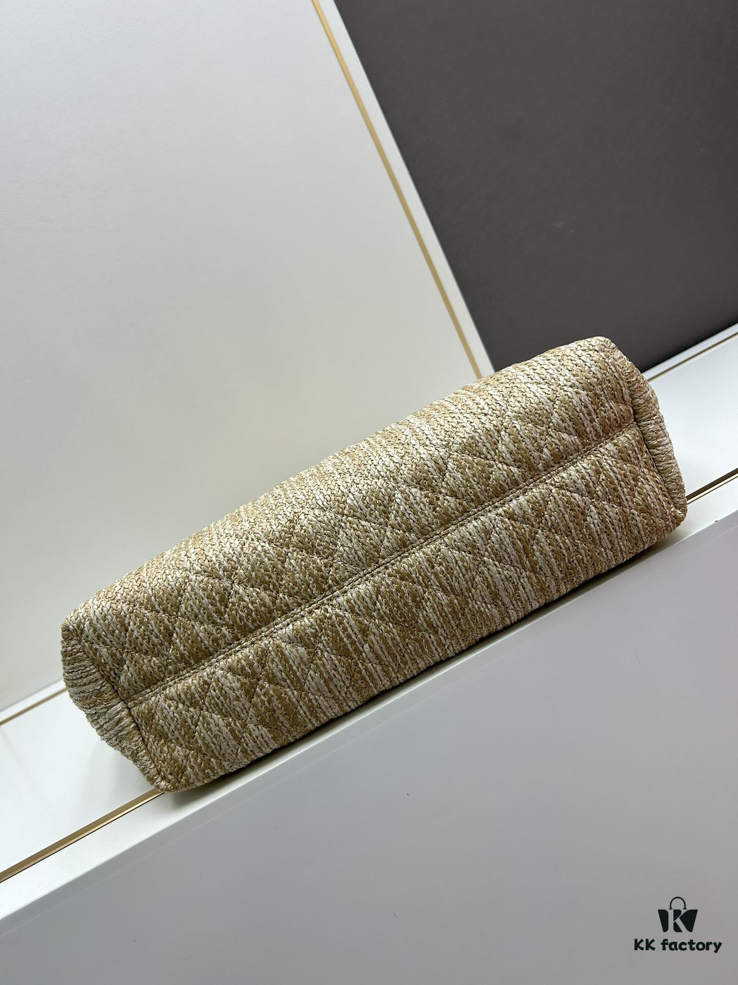 New YSL Oversized Logo Quilted Tote Bag