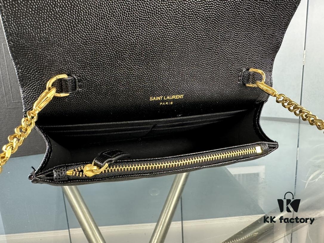 YSL Monogram Black and Gold Caviar Leather Chain Bag – The Ultimate Holy Grail in the World of Handbags