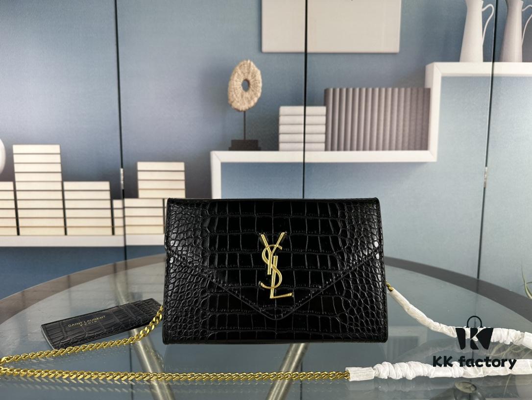 New Arrival with Box 💰 YSL Saint Laurent Mini Envelope Bag