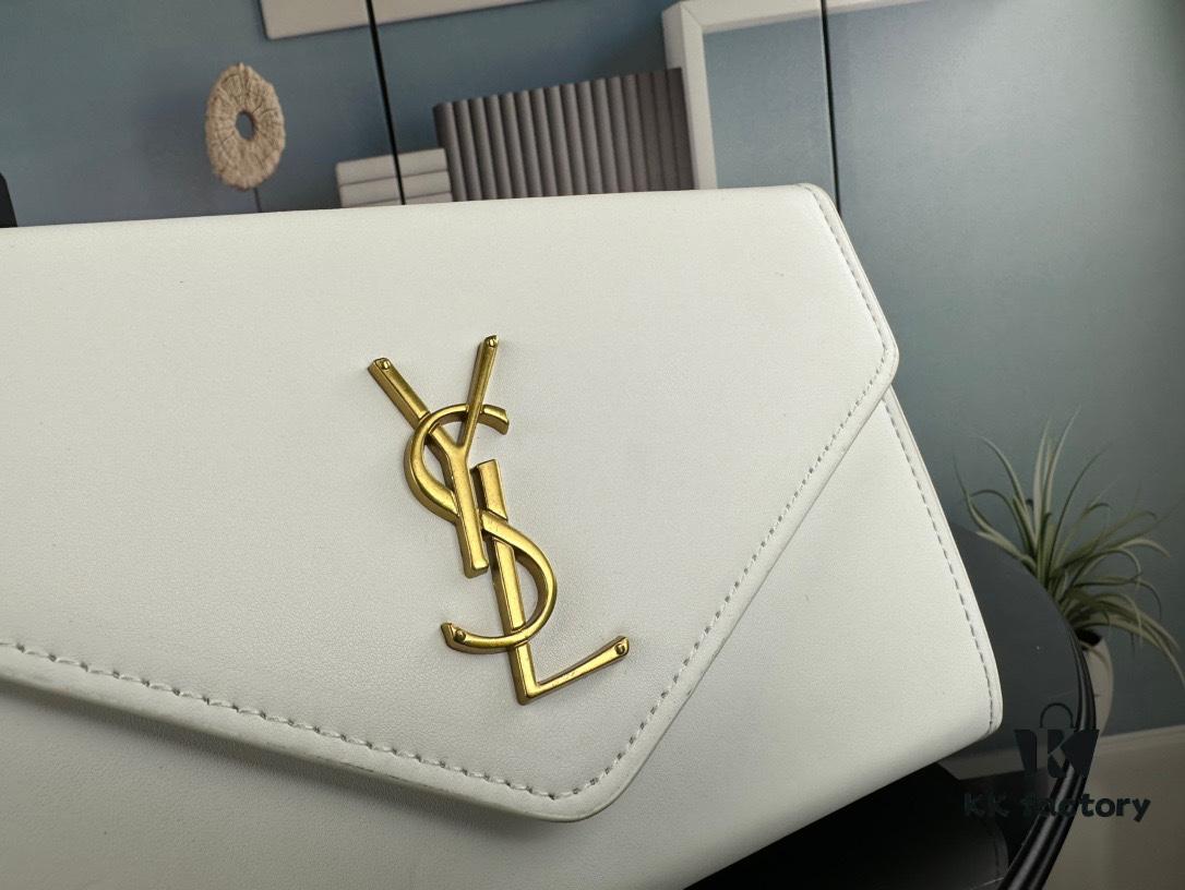 New Arrival with Box 💰 YSL Saint Laurent Mini Envelope Bag