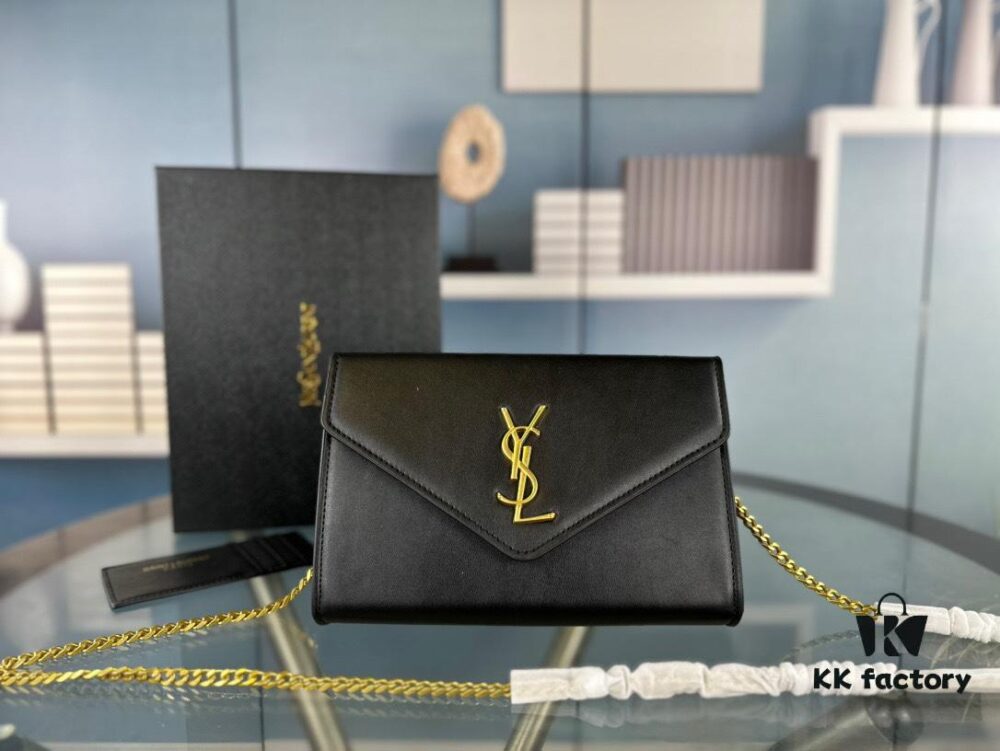 New Arrival with Box 💰 YSL Saint Laurent Mini Envelope Bag