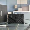 YSL Saint Laurent WOC Caviar Chain Envelope Bag