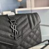 YSL Saint Laurent WOC Caviar Chain Envelope Bag