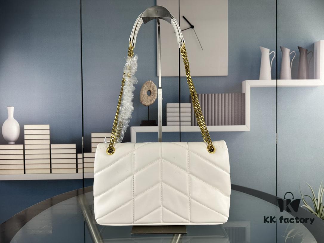 New Arrival YSL LouLou Puffer Bag – Soft Cloud-Like Design, Lightweight and Spacious, Multiple Carrying Styles