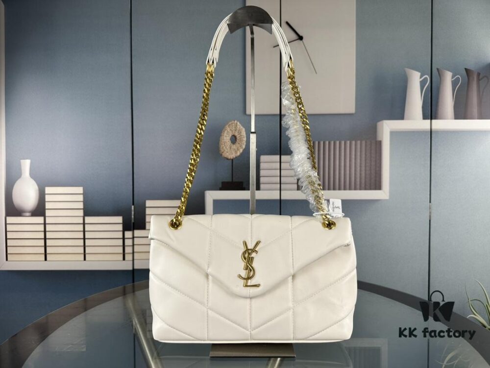 New Arrival YSL LouLou Puffer Bag – Soft Cloud-Like Design, Lightweight and Spacious, Multiple Carrying Styles