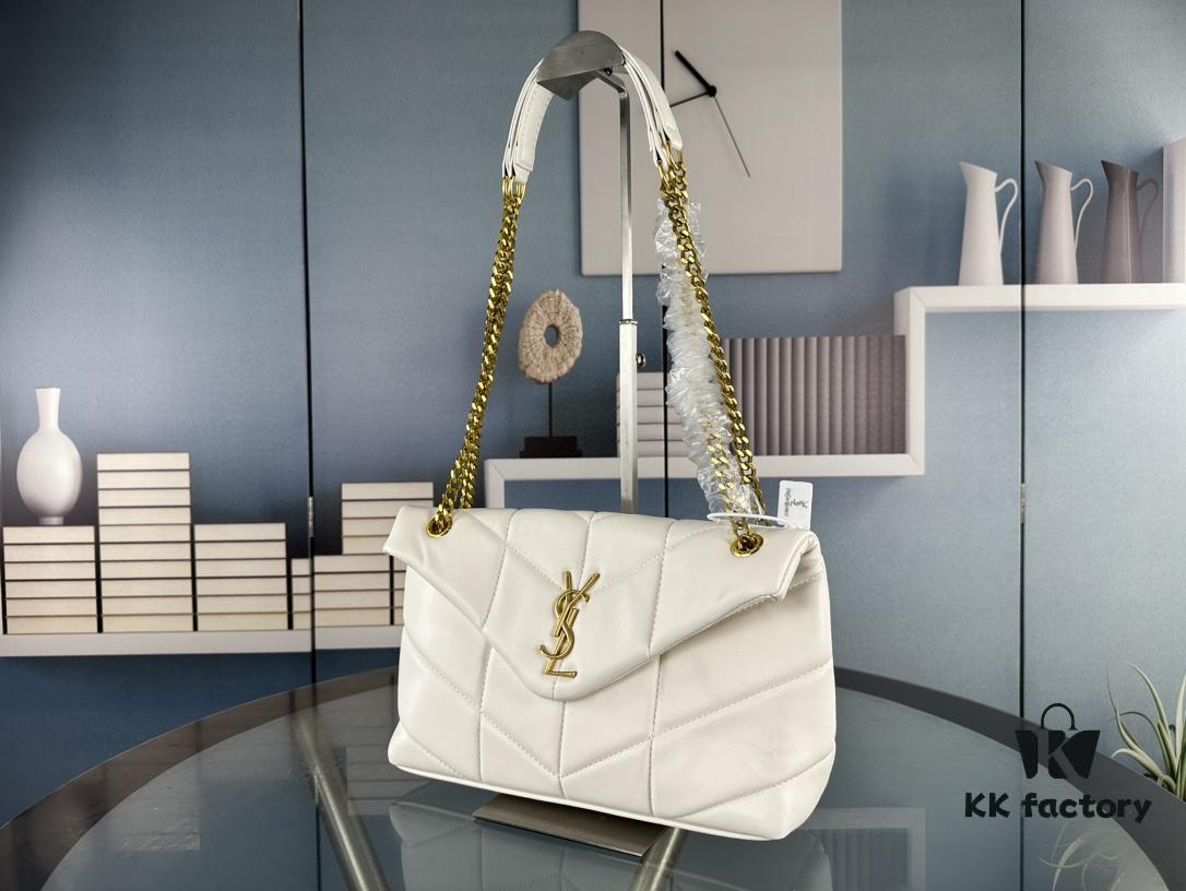New Arrival YSL LouLou Puffer Bag – Soft Cloud-Like Design, Lightweight and Spacious, Multiple Carrying Styles