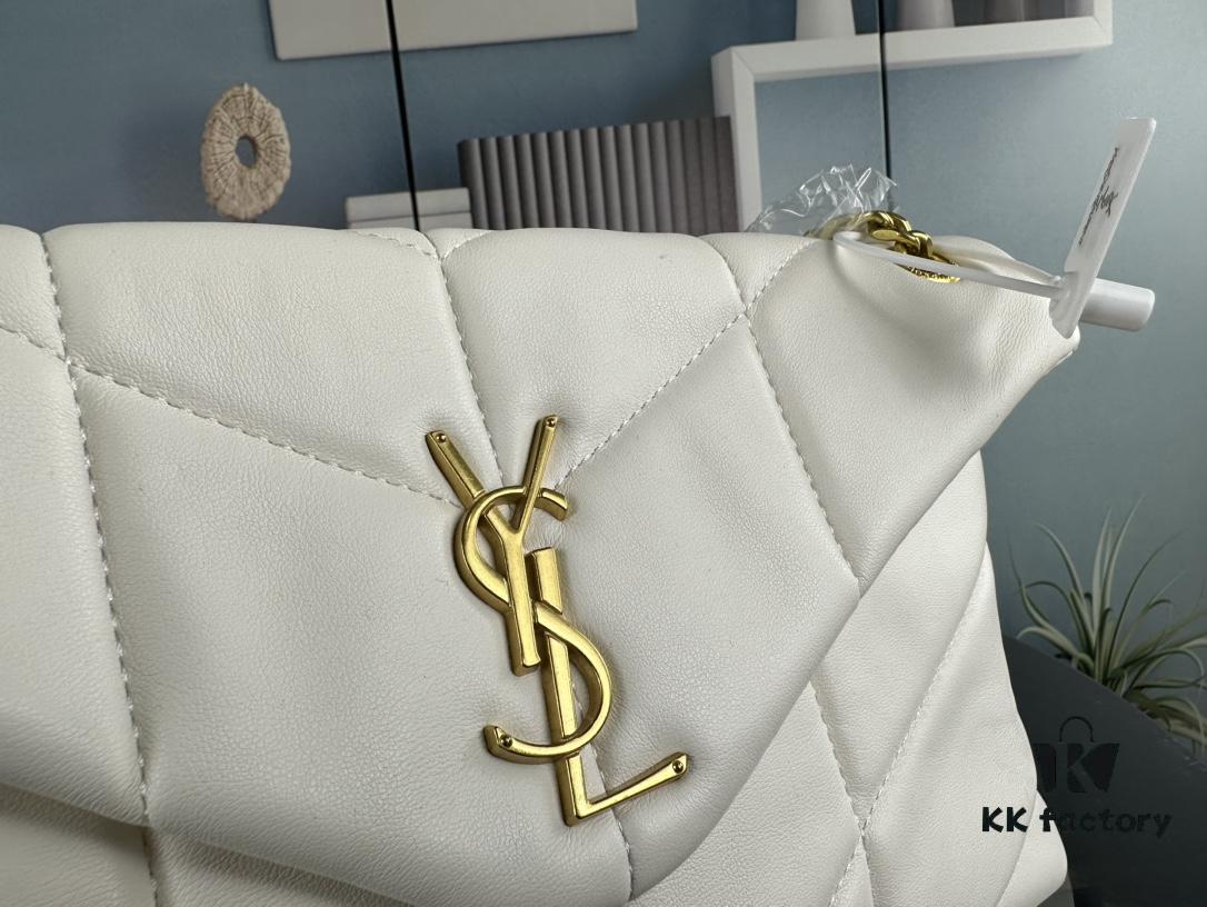 New Arrival YSL LouLou Puffer Bag – Soft Cloud-Like Design, Lightweight and Spacious, Multiple Carrying Styles