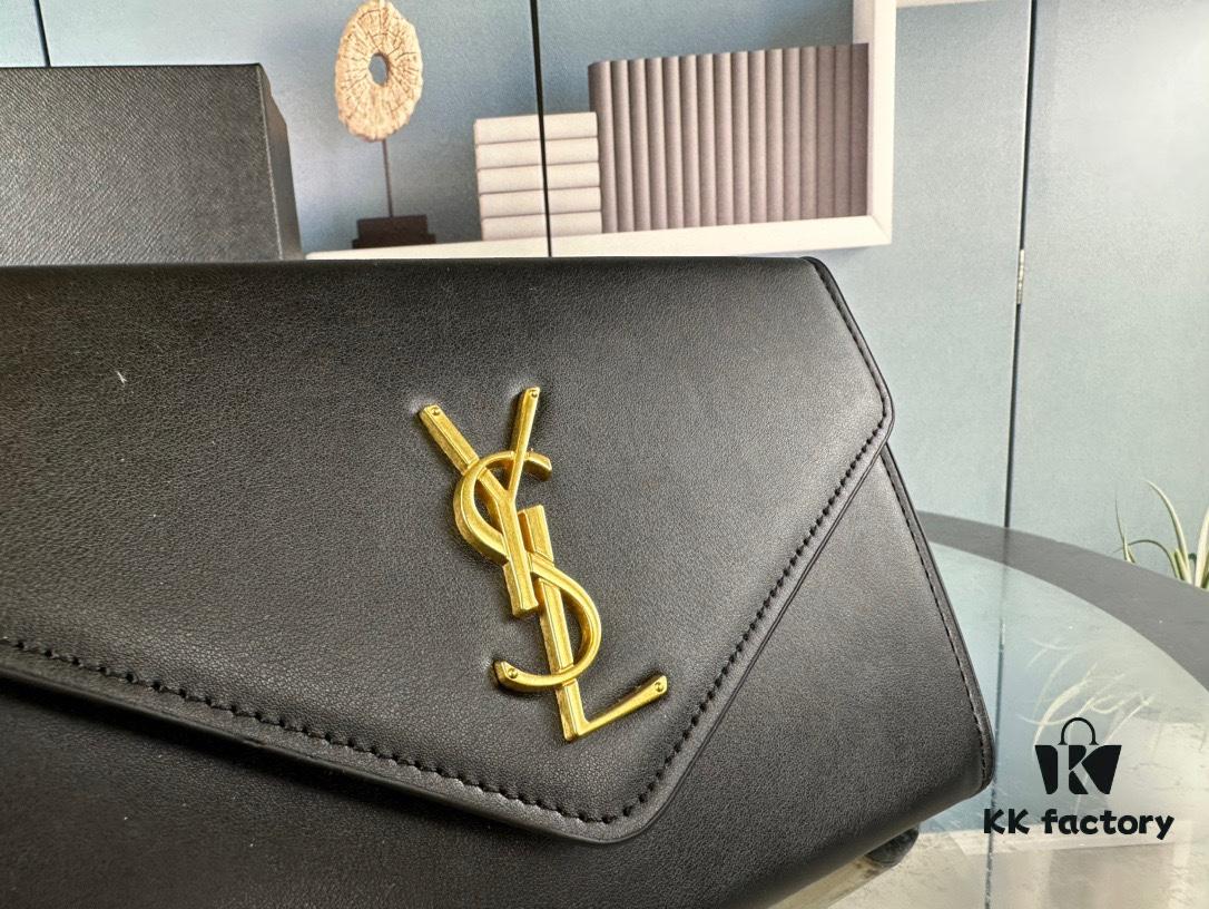 New Arrival with Box 💰 YSL Saint Laurent Mini Envelope Bag