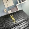 New YSL Sunset Bag with Box – Recommended Crocodile Embossed Design