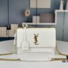 New YSL Sunset Bag with Box – Recommended Crocodile-Embossed Design
