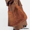 Large-sized New Arrival with Box – This Matte Brown-Gold Oversized Bag Exudes Autumn-Winter Charm and Is Simply Irresistible!